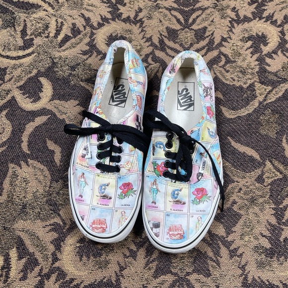 Men's VANS Authentic Los Vans Loteria Shoes Sneakers Lace Up Size 8.5 - Picture 1 of 9